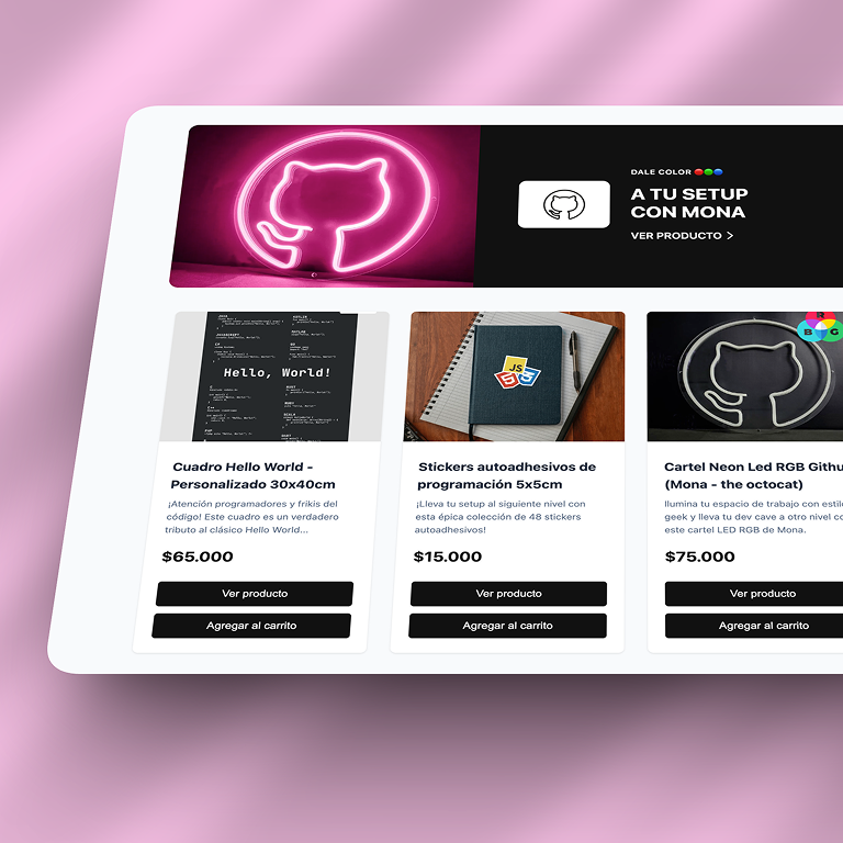 Banners personalizados en plan premium