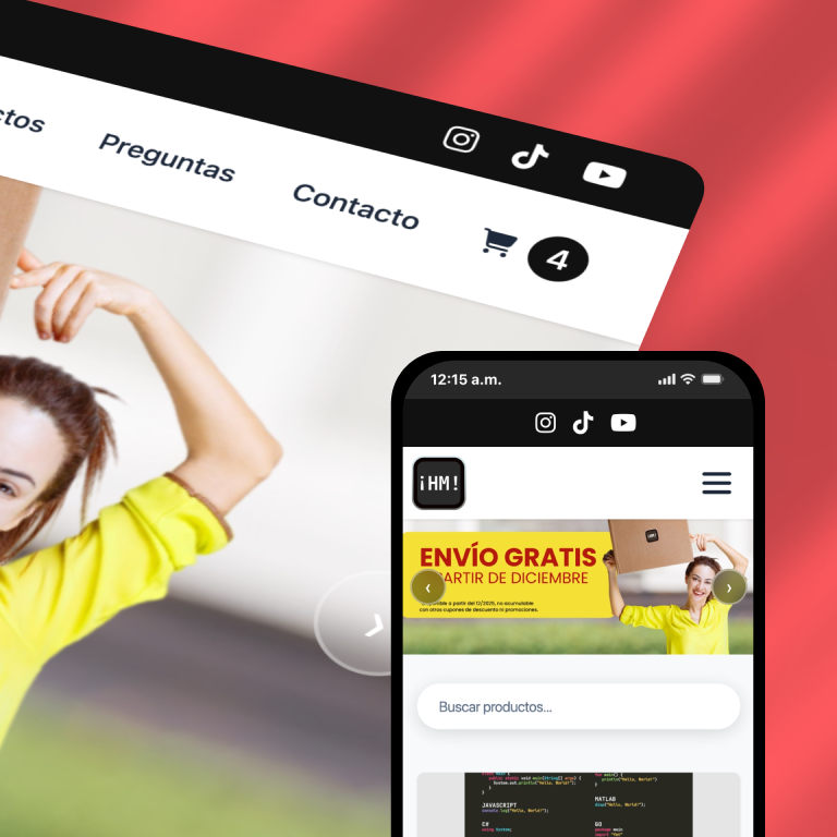 Redes sociales integradas