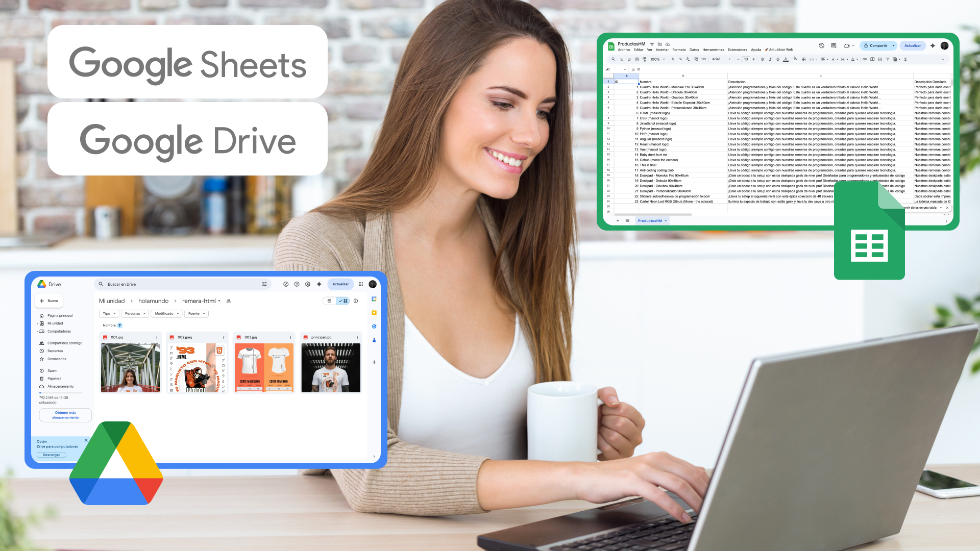 No necesitas conocimientos técnicos